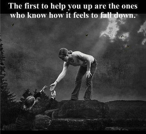 The first to help